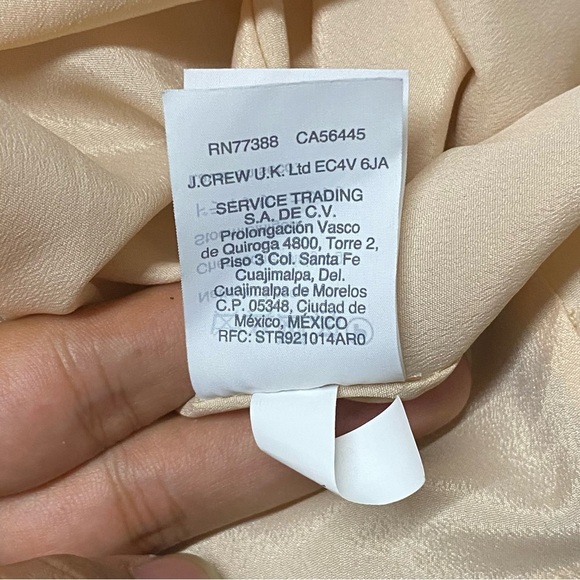 J. Crew Guipure Lace Spaghetti Strap Dress Black 10 - Picture 8 of 9